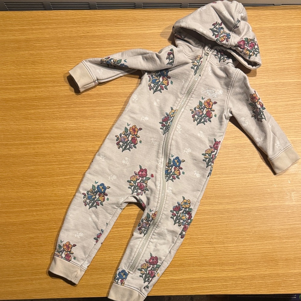 Kith Floral Coveralls 6-12 Months